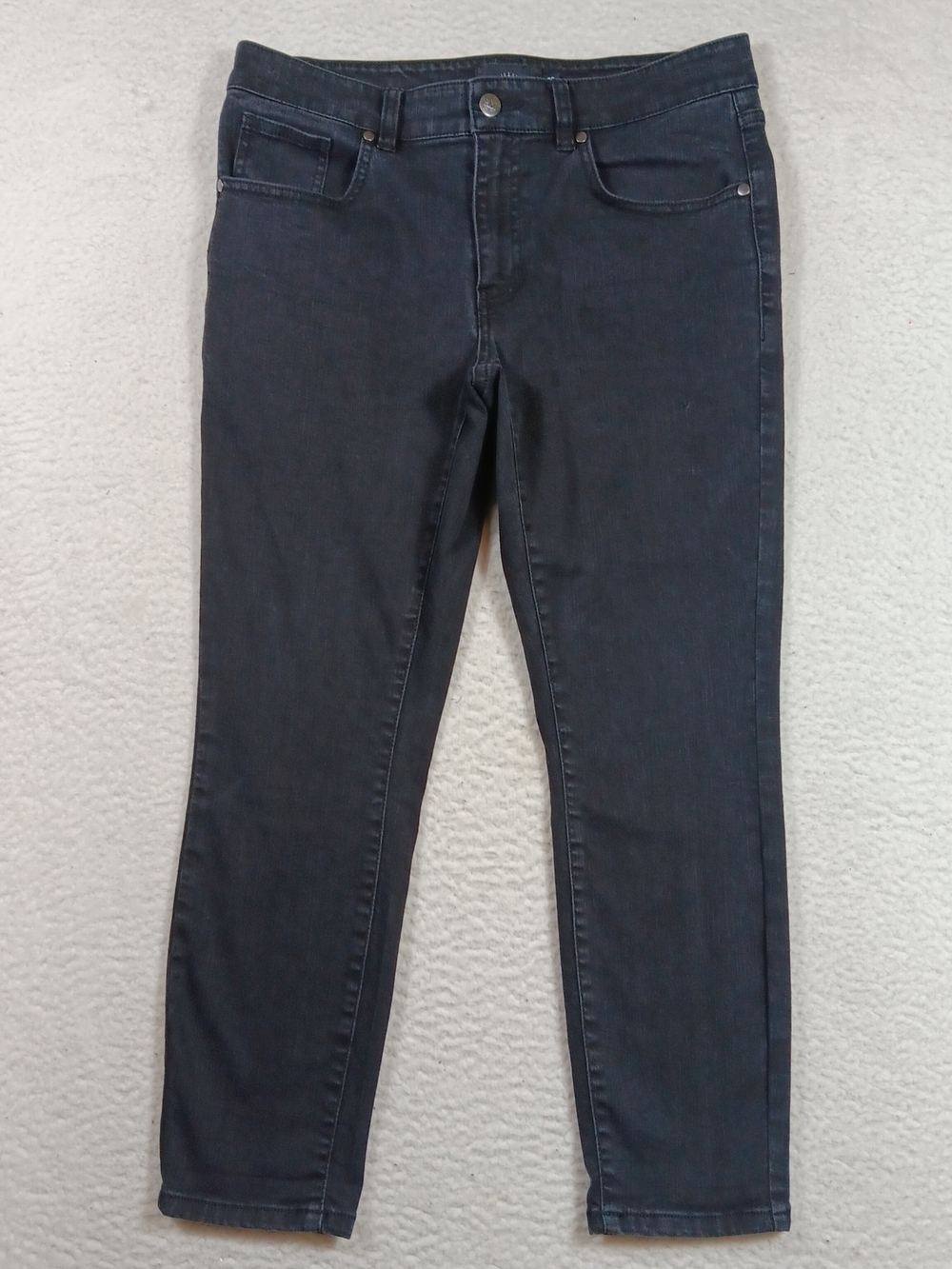 Under 510 Jeans Mens 30x25 Black Denim Slim Fit Stretch Dark Wash